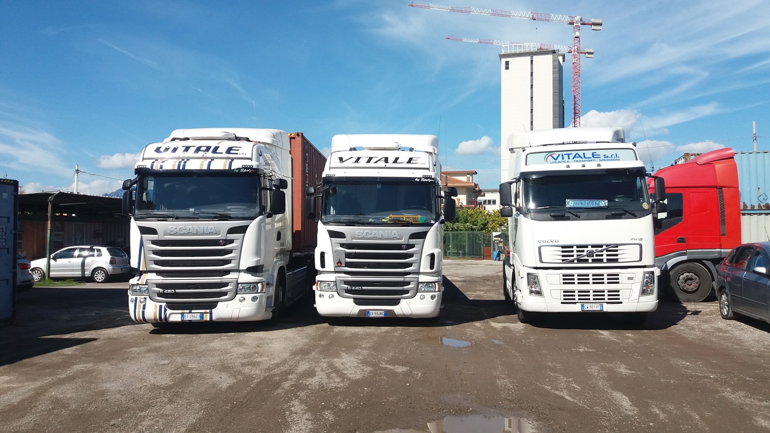 Trasporto containers e reefer
