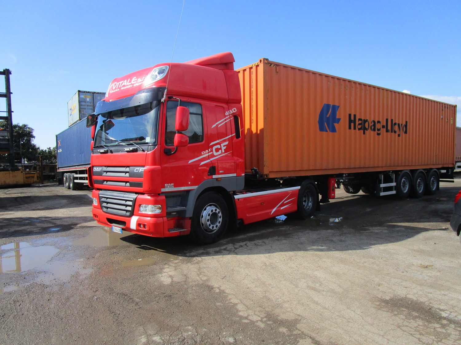 Trasporto containers e reefer
